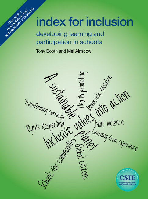 Index for Inclusion: developing learning and participation in schools (Revised 2011)
 cover image