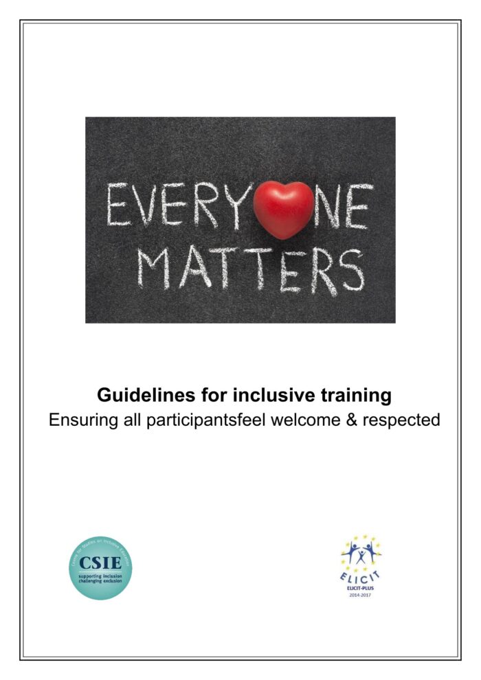 Guidelines for inclusive training - Ensuring all participants feel welcome and respected